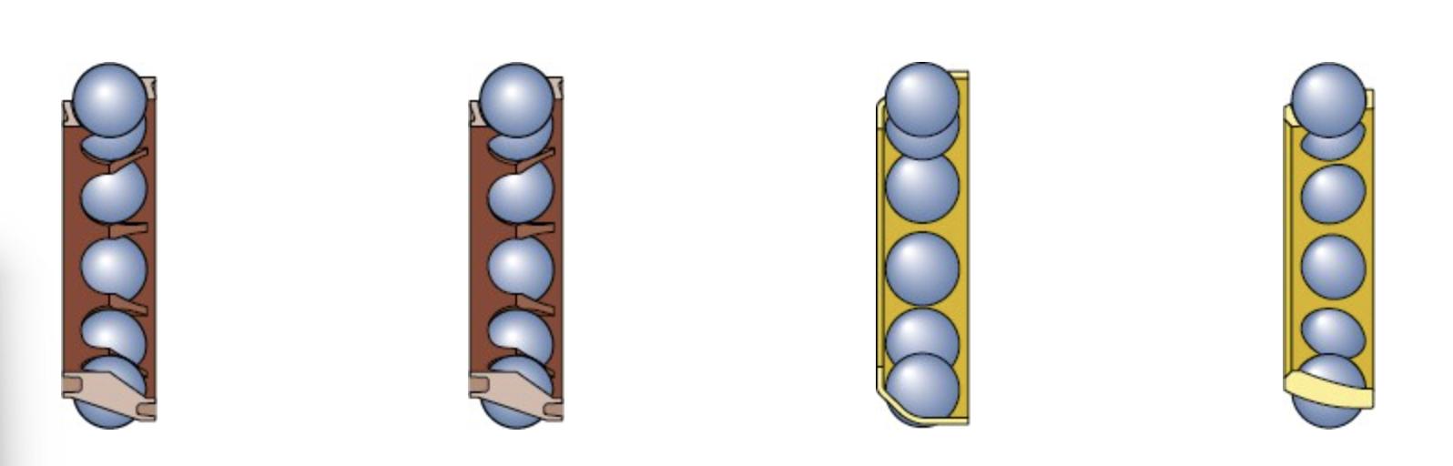 cage of stainless steel bearings