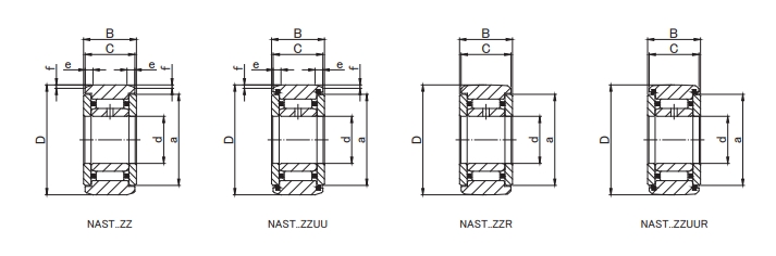 roller follower bearings