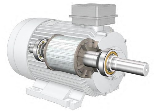 Insulated bearing for motor