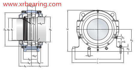 SBDD 3234 C Plummer block+23234K Bearing