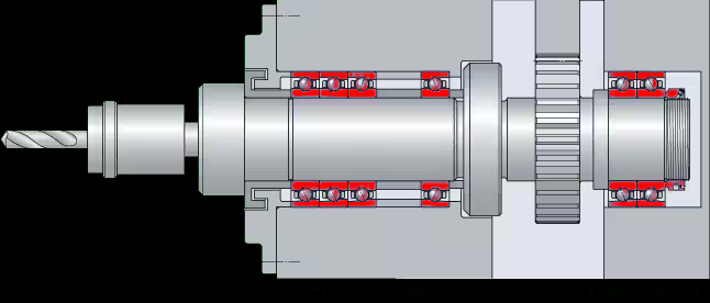 Multispindle drilling head