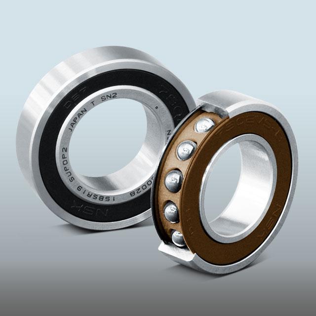 Ultra-high precision angular contact ball bearings (BGR series)
