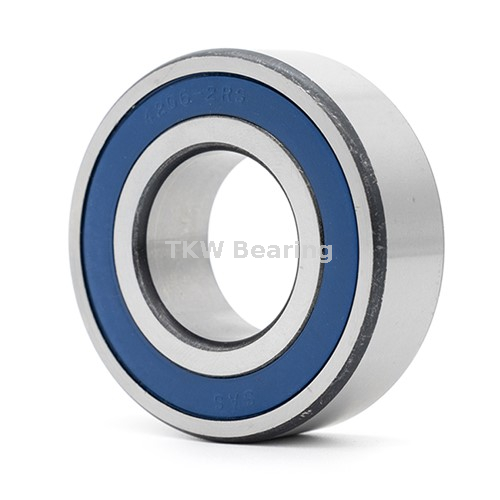 Knurled Bearings 6203-2RS with Nylon Cage for Tensioner And Idler