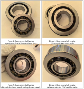 Precision bearings specially designed for servo motors