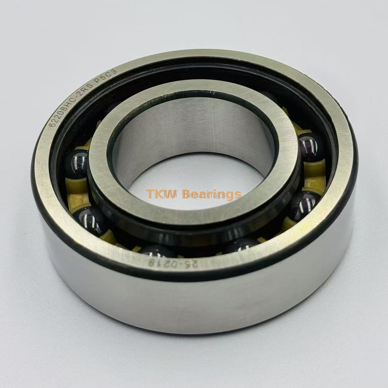 P5 Grade Hybrid Ball Bearings 6204-2RSTN9/HC5C3 for High Speed Servo Electric Motor