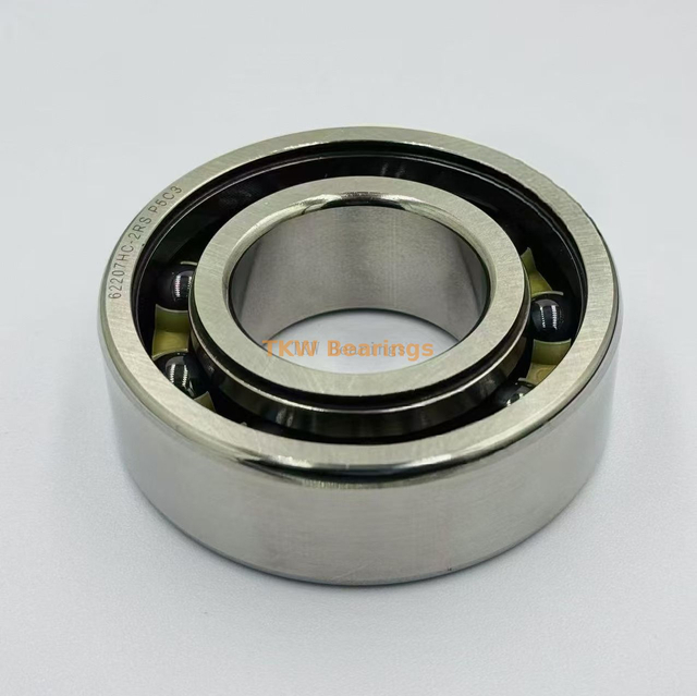 P5 Grade Hybrid Ball Bearings 6204-2RSTN9/HC5C3 for High Speed Servo Electric Motor