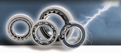 Current insulated cylindrical roller bearing
